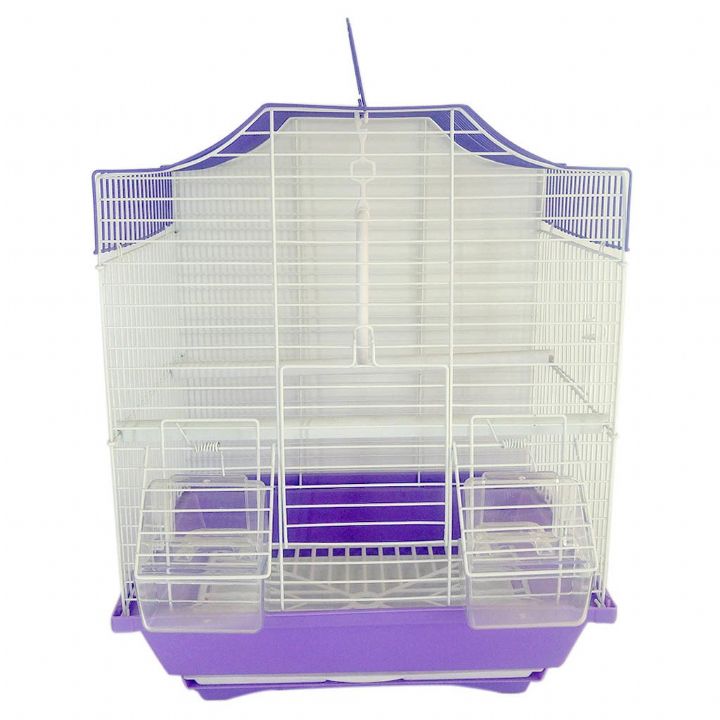 A-2109 Kuş Kafesi İki Kapılı Beşgen Çatı 10'lu