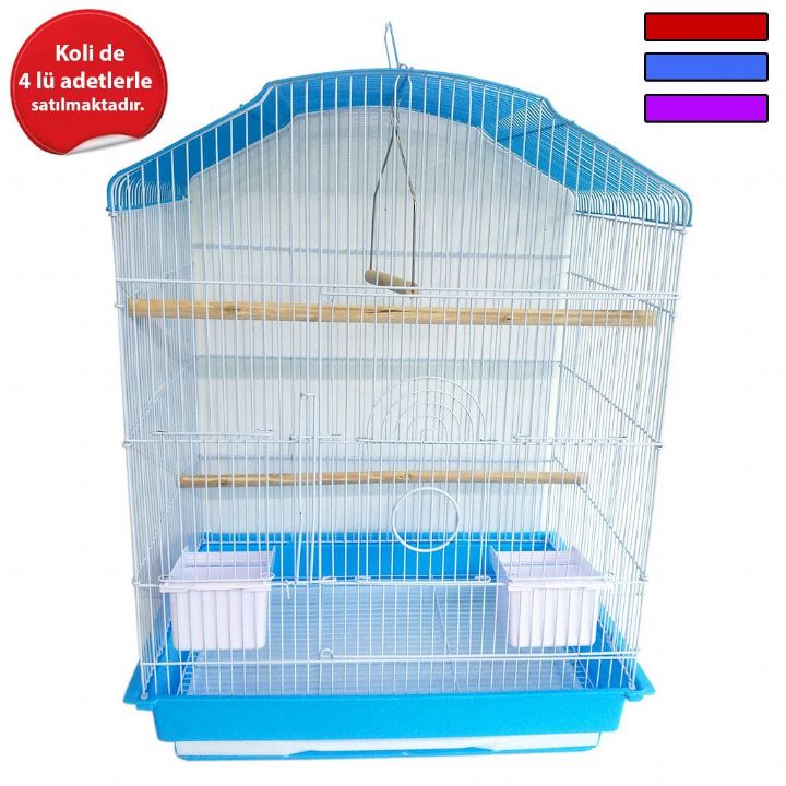 A-4002 Kuş Kafesi Oval Çatılı Büyük