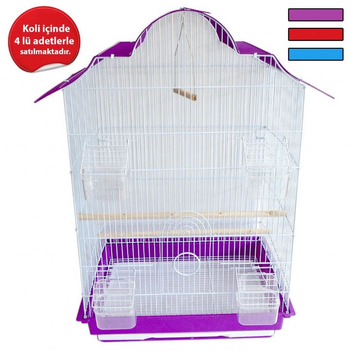 A-4016 KUŞ KAFESİ OVAL ÇATILI VİLLA BÜYÜK