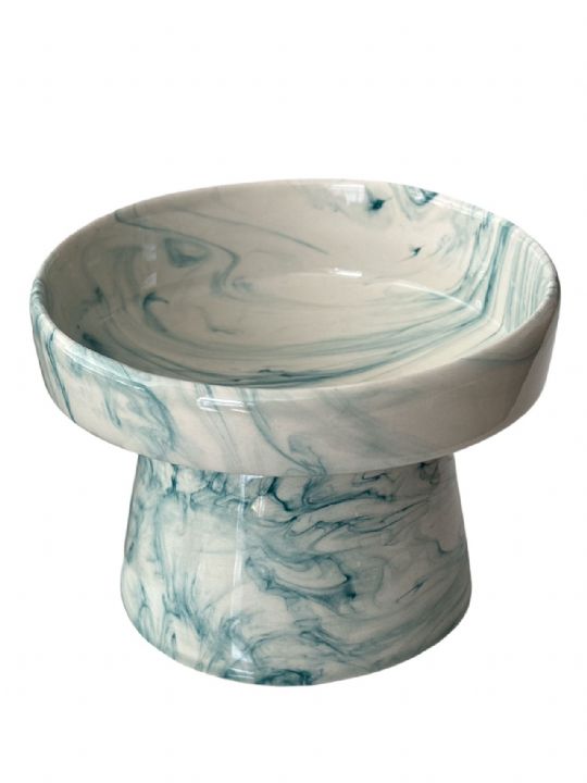 AYAKLI MAMA KABI SERAMİK MAVİ