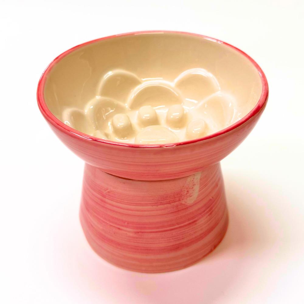 AYAKLI YAVAŞ YEME MAMA KABI TURUNCU