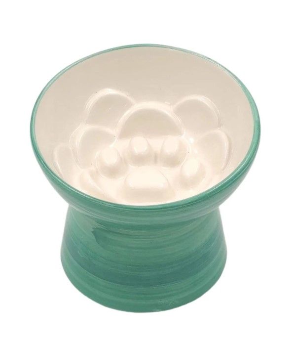 AYAKLI YAVAŞ YEME MAMA KABI YEŞİL