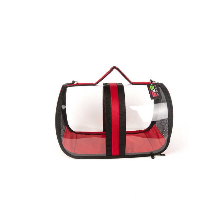 Bacco Milano Şeffaf Çanta Kırmızı