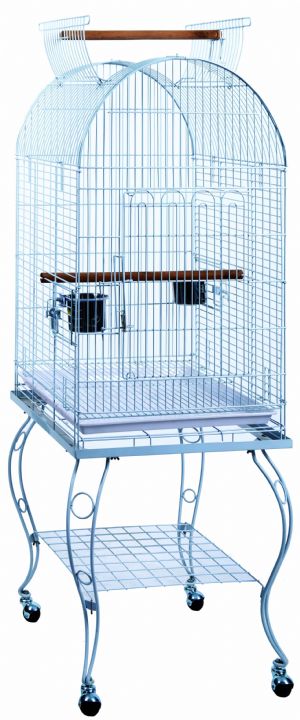 BE-01 PAPAGAN KAFESİ AYAKLI 52.5X52X155CM