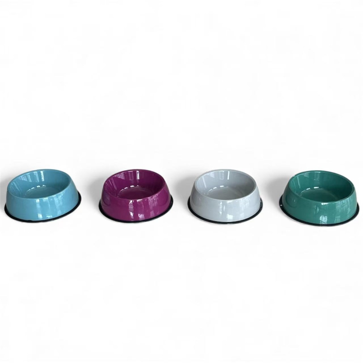 BÜYÜK YUVARLAK MAMA KABI KAYDIRMAZ 10'lu