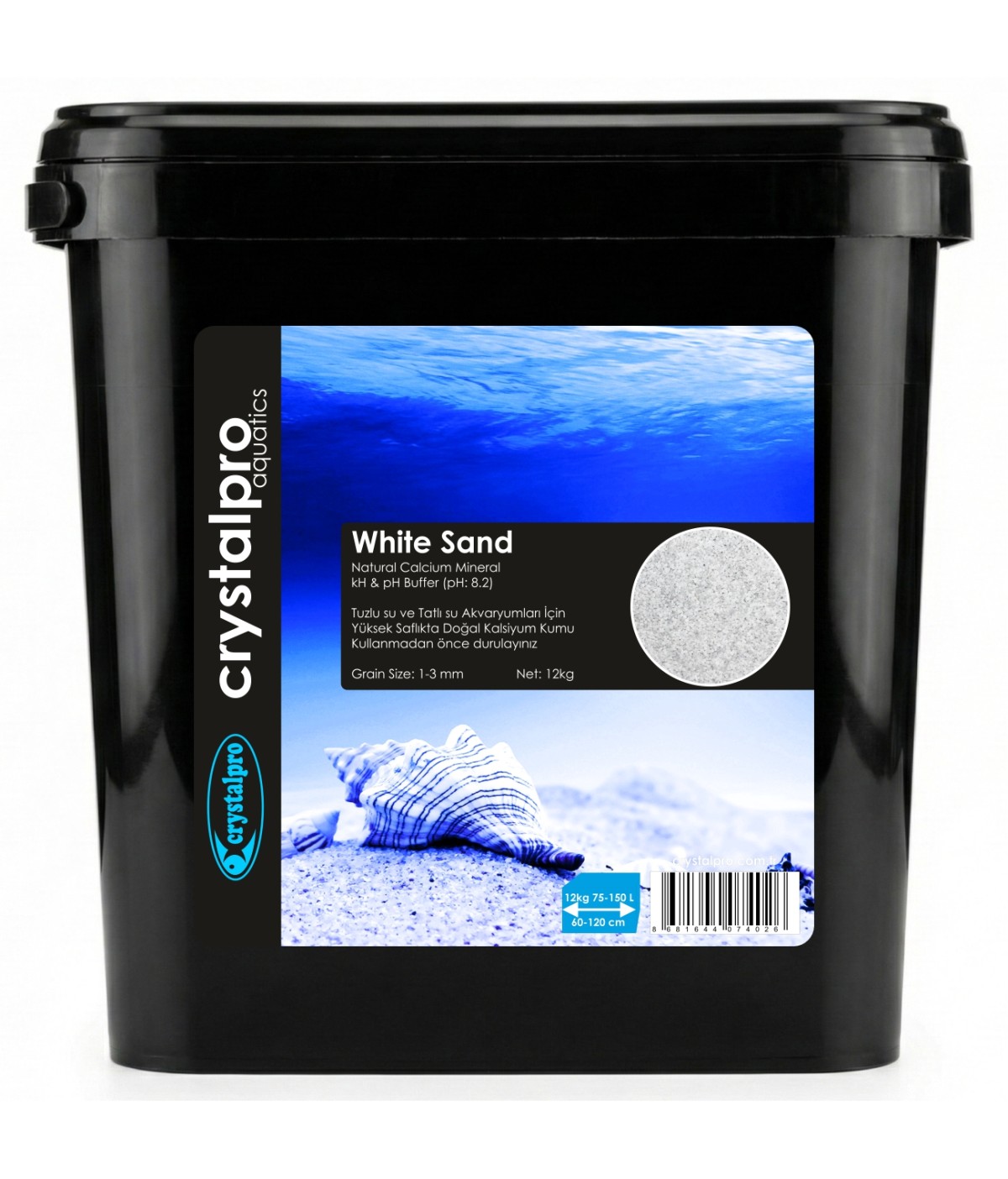 CRYSTALPRO WHITE SAND KUM 25KG
