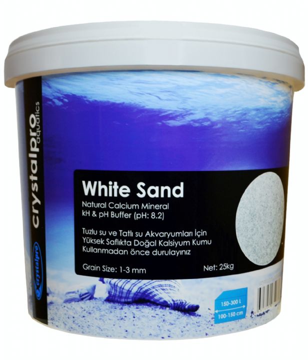 CRYSTALPRO WHITE SAND KUM 25KG