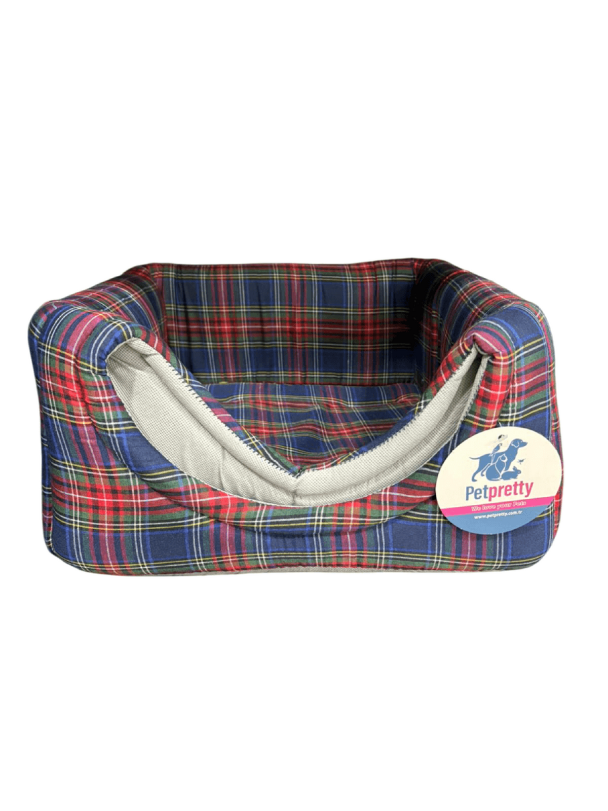 EKOSE ÜÇ FONKS.YATAK LACİVERT EKOSE ÜÇ FONKS.YATAK LACİVERT