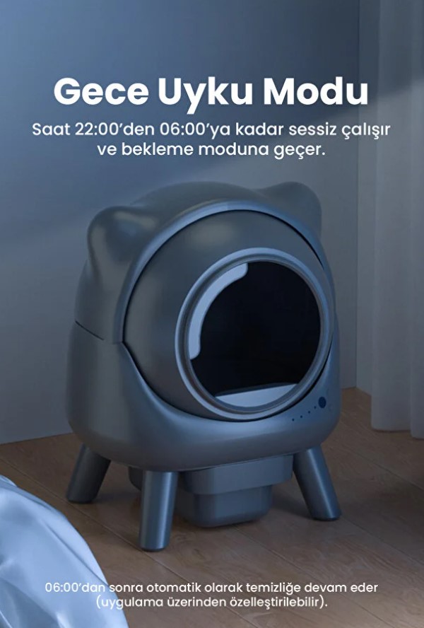 ELSPET OTAMATİK AKILLI KEDİ TUVALETİ ELSPET OTAMATİK AKILLI KEDİ TUVALETİ