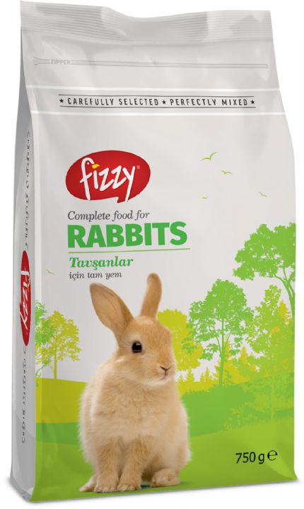 FİZZY TAVŞAN YEMİ 750gr 10'lu