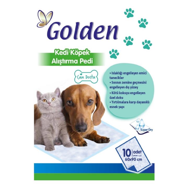 GOLDEN ALIŞTIRMA VE ÇİŞ PEDİ 10'LU GOLDEN ALIŞTIRMA VE ÇİŞ PEDİ 10'LU