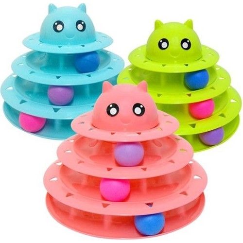 Kedi Oyuncagı Üç Katlı