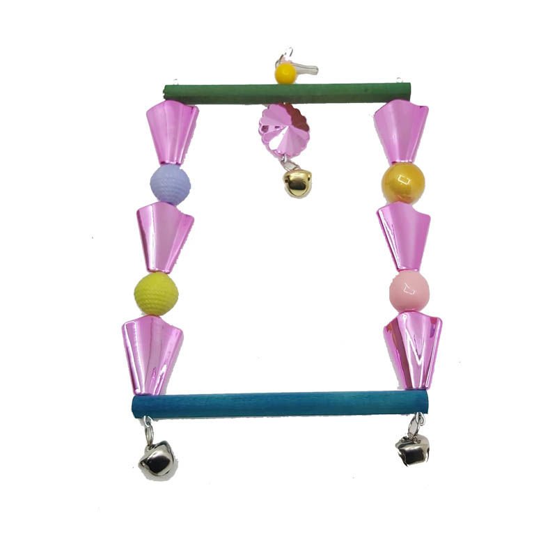 KUŞ OYUNCAGI PAPAGAN SALINCAK 2 KATLI 5'li