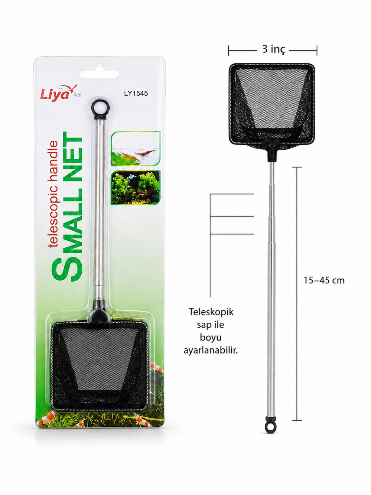 LİYA TELESKOPİK KEPÇE KARE