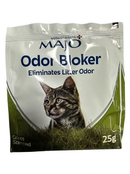 Majo Çim Kokulu Kedi Kumu Koku Giderici 25gr 15'li