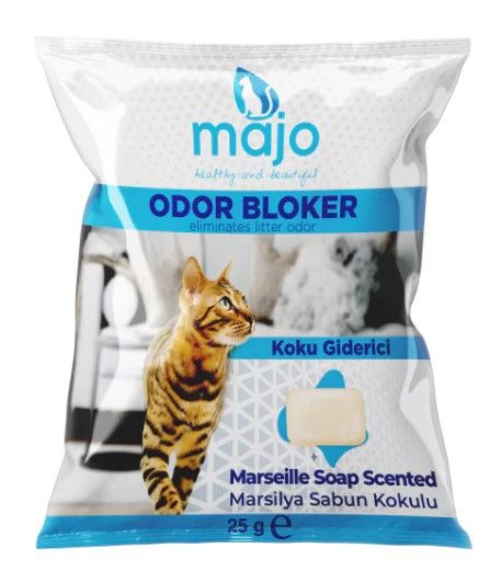 Majo Sabun Kokulu Kedi Kumu Koku Giderici 25gr 15'li