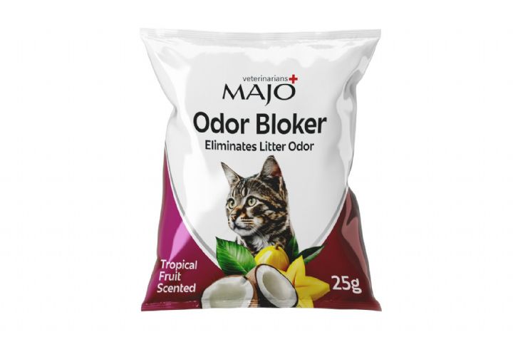 Majo Tropikal Meyve Kokulu Kedi Kumu Koku Giderici 25gr 15'li