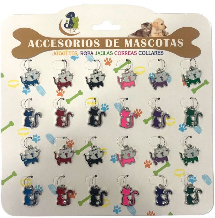 MAXİ LİFE KEDİ FİGÜRLÜ İSİMLİK 24'LÜ