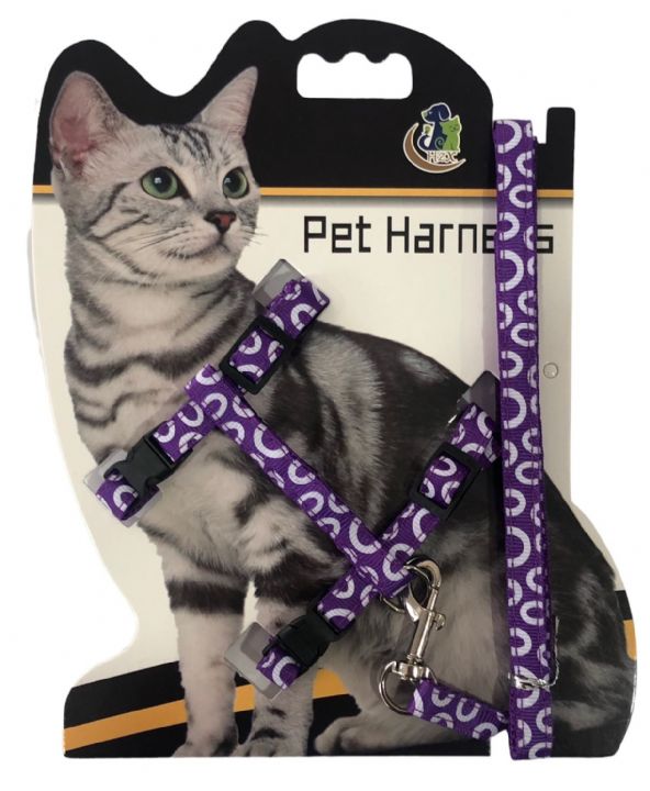 MAXİ LİFE KEDİ GÖGÜS TASMASI DESENLİ