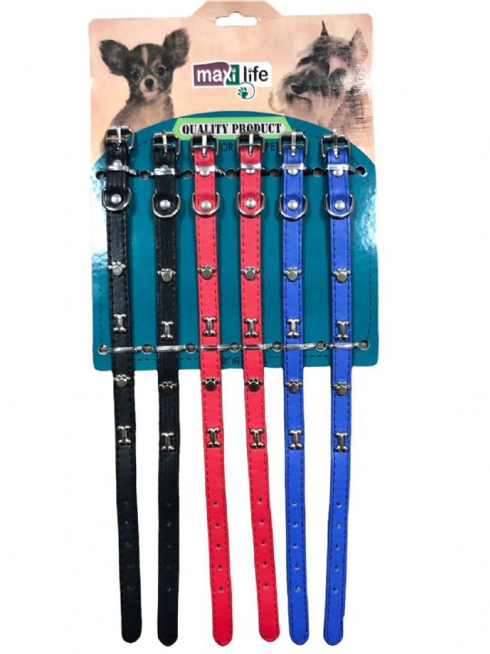 Maxı Life Köpek Boyun Tasması 1,5cm*40cm 6'lı