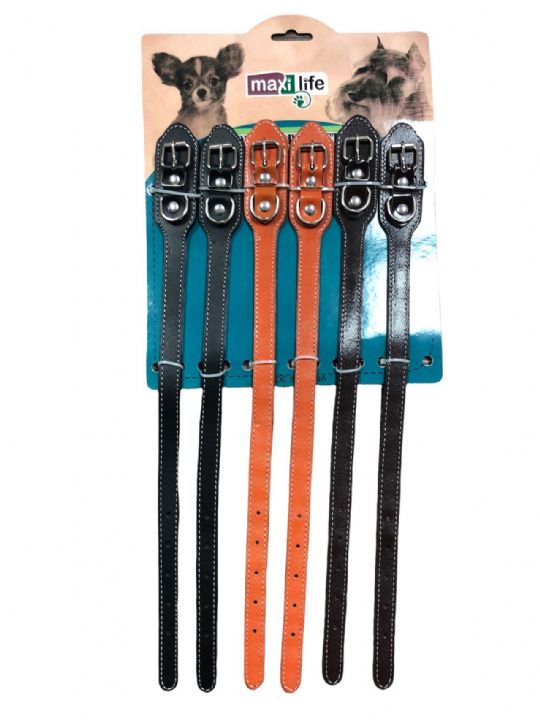 MAXI LİFE KÖPEK BOYUN TASMASI 1,5cm*40cm 6'LI MAXI LİFE KÖPEK BOYUN TASMASI 1,5cm*40cm 6'LI