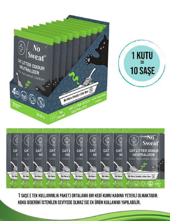 No Sweat Aktif Kar.koku Gid.1kutu-10adet 250gr