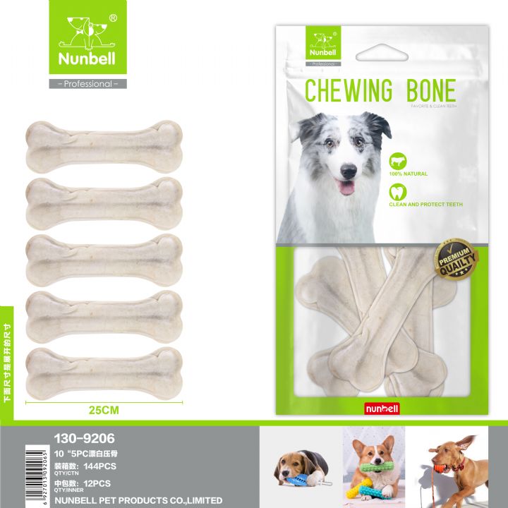 Nunbell Beyaz Pres Kemik 25cm 5'li Paket