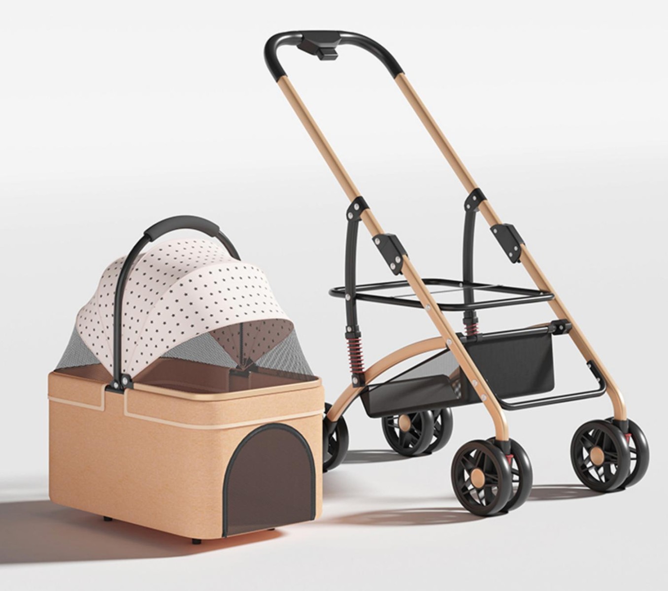 Nunbell Bob Tasıma Arabası Bej