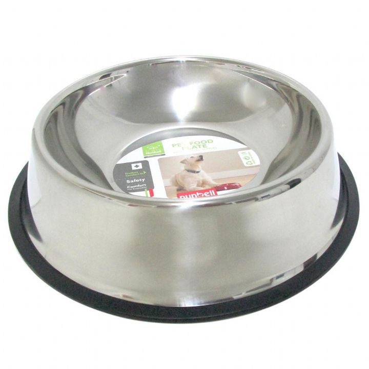 NUNBELL ÇELİK MAMA KABI 15cm