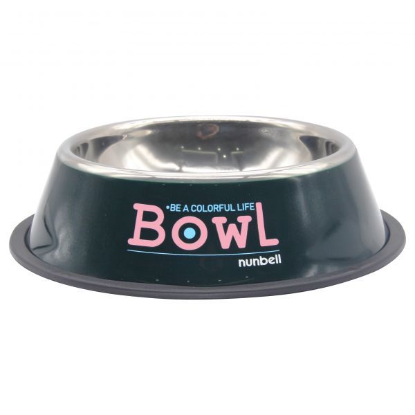 NUNBELL ÇELİK MAMA KABI RENKLİ 22cm