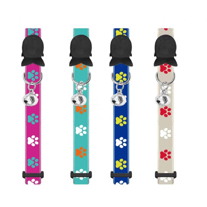 Nunbell Kedi Boyun Tasması Pati Desenli