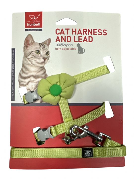 NUNBELL KEDİ GÖGÜS TASMASI FİGÜRLÜ