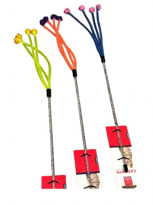 NUNBELL KEDİ OLTASI PÜSKÜLLÜ TOPLAR