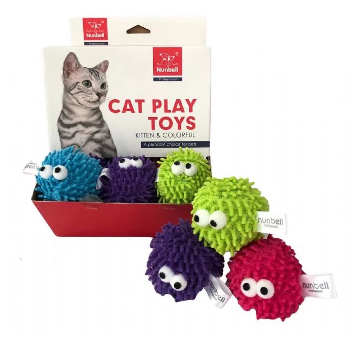 NUNBELL KEDİ OYUN.SEVİMLİ CANAVAR 24'lü