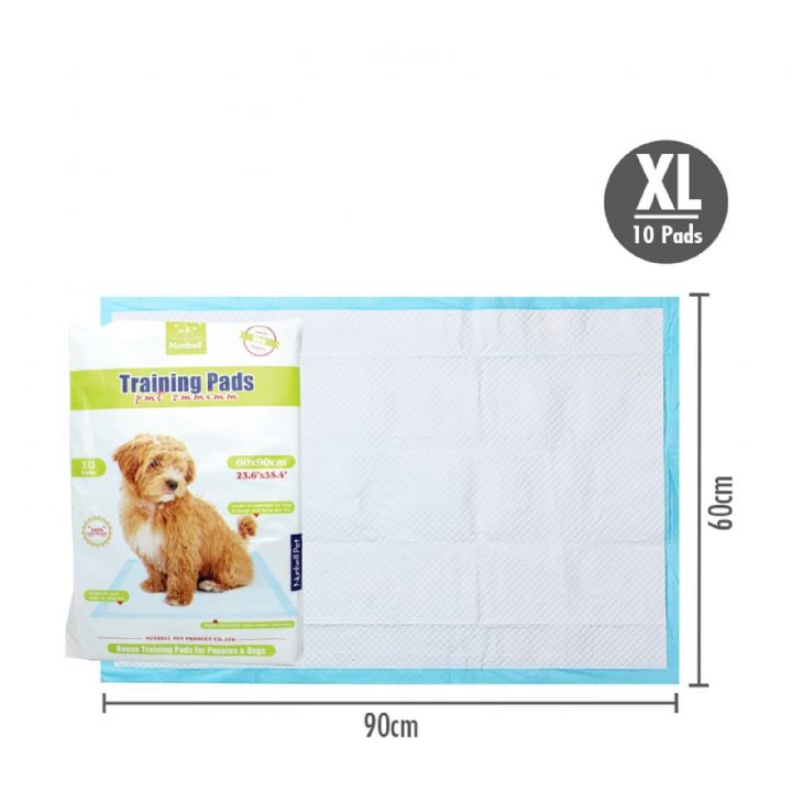 NUNBELL KÖPEK ÇİŞ EGİTİM PEDİ 60X90 10'LU