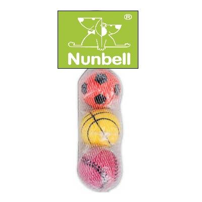 Nunbell Köpek Lateks Top 3'lü