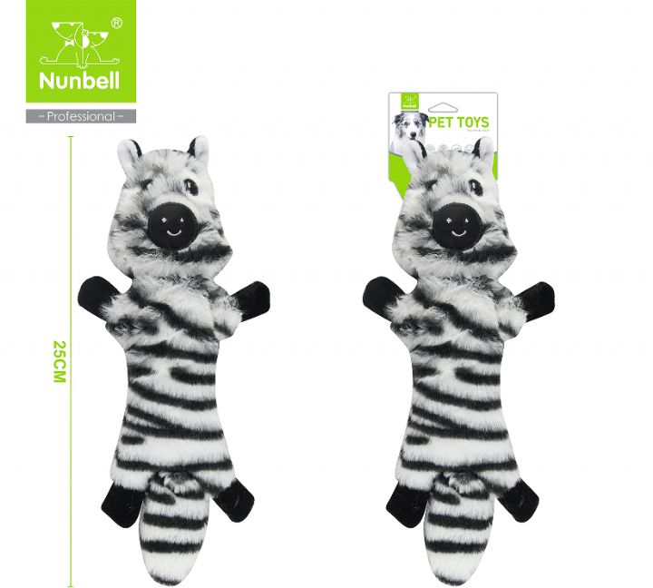 Nunbell Köpek Oyun.peluş Zebra