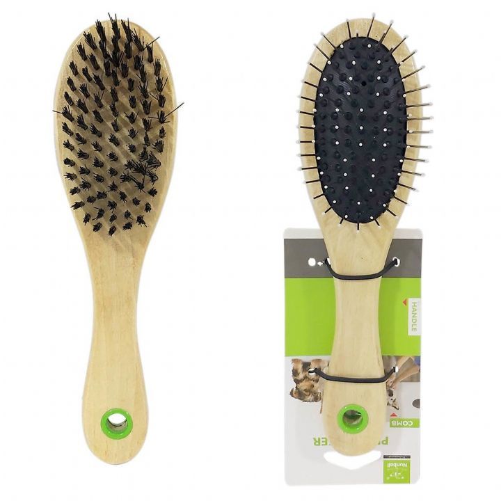 NUNBELL ÇİFT TARAFLI OVAL FIRÇA KÜÇÜK