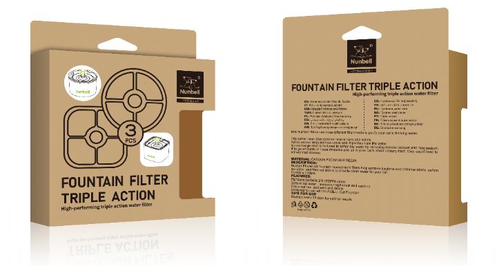 NUNBELL SEBİL YEDEK FİLİTRE OVAL