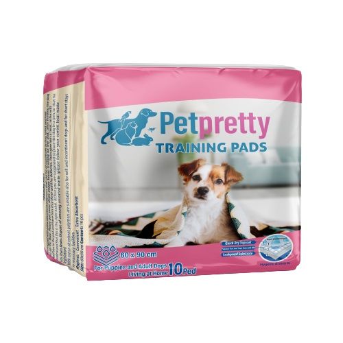 PETPRETTY KÖPEK ÇİŞ EGİTİM PEDİ 60X90 10'LU