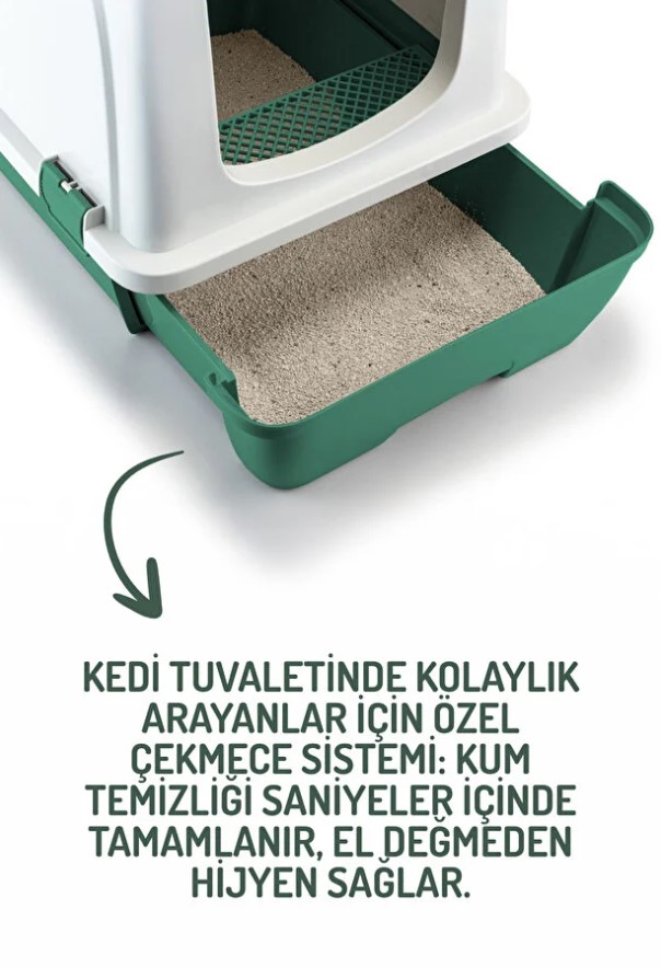 PROCAT KAPALI KEDİ TUV.ÇEKMECELİ