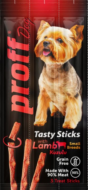 PROFF KÖPEK STİK KUZULU 3X5gr 24 ADET