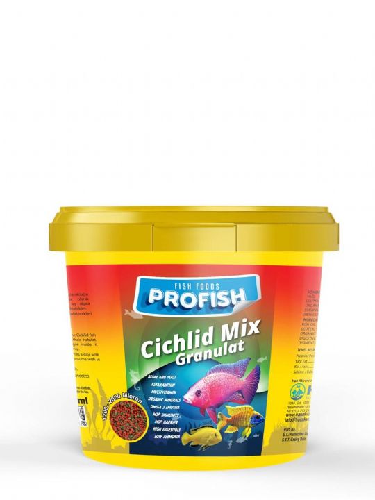 PROFİSH CICHLID MIX GRANULAT 3kg