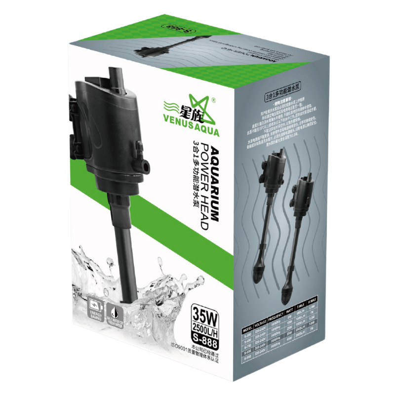 S-888 VENUSAQUA AKVARYUM YEDEK MOTORU