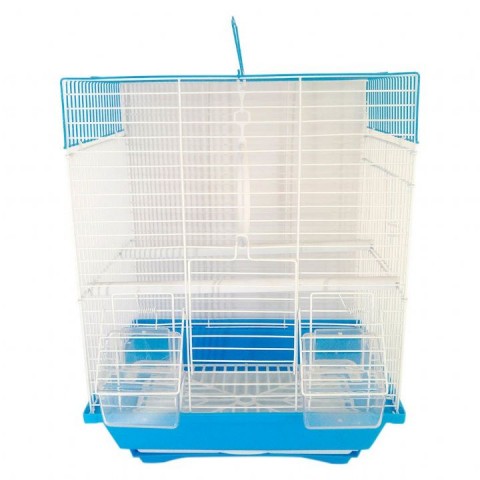 A-2108 Kuş Kafesi İki Kapılı Düz Çatı 10'lu