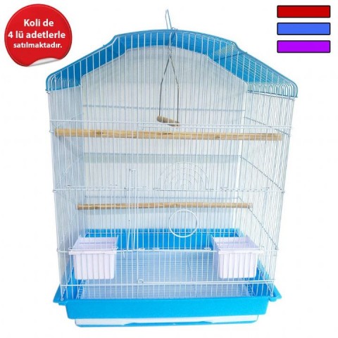 A-4002 Kuş Kafesi Oval Çatılı Büyük