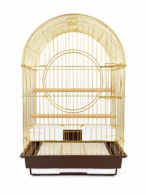 A-5002  Papagan Kafesi Pirinç 47x47x86