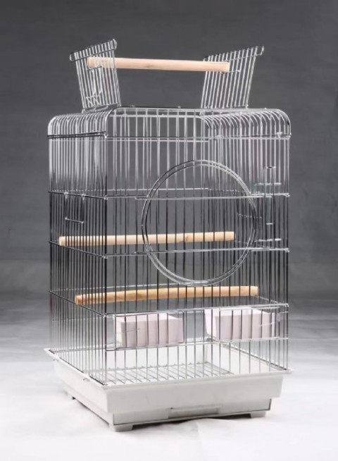 A-5003 Papagan Kafesi Pirinç 47x47x86.5