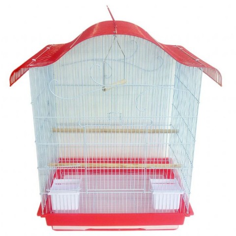 A-4007 KUŞ KAFESİ OVAL ÇATILI BÜYÜK