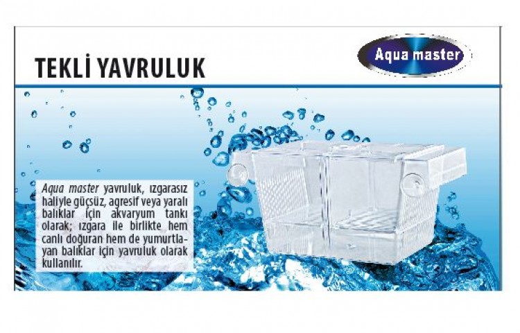 Aquwawe Balık Yavrulugu Tekli Vantuzlu